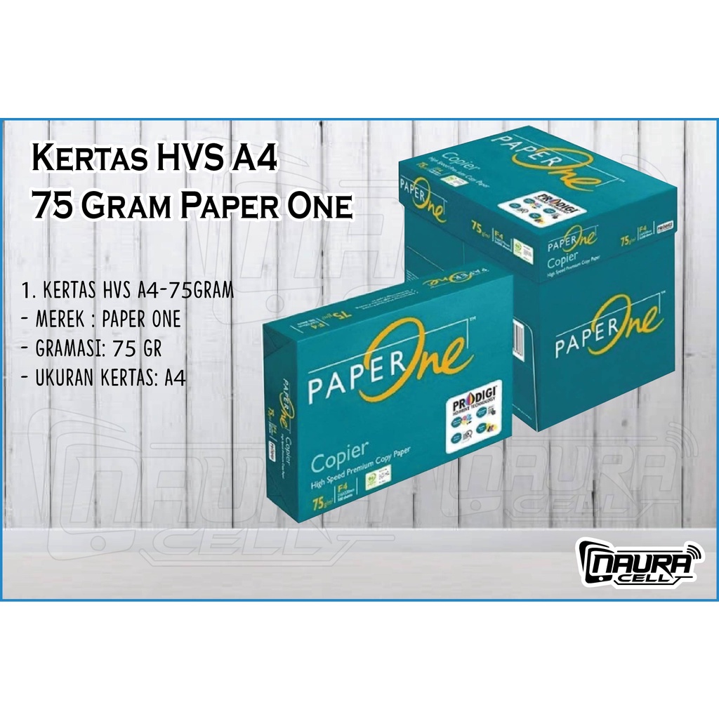 Jual Kertas HVS A4 75 Gram Paper One | Shopee Indonesia