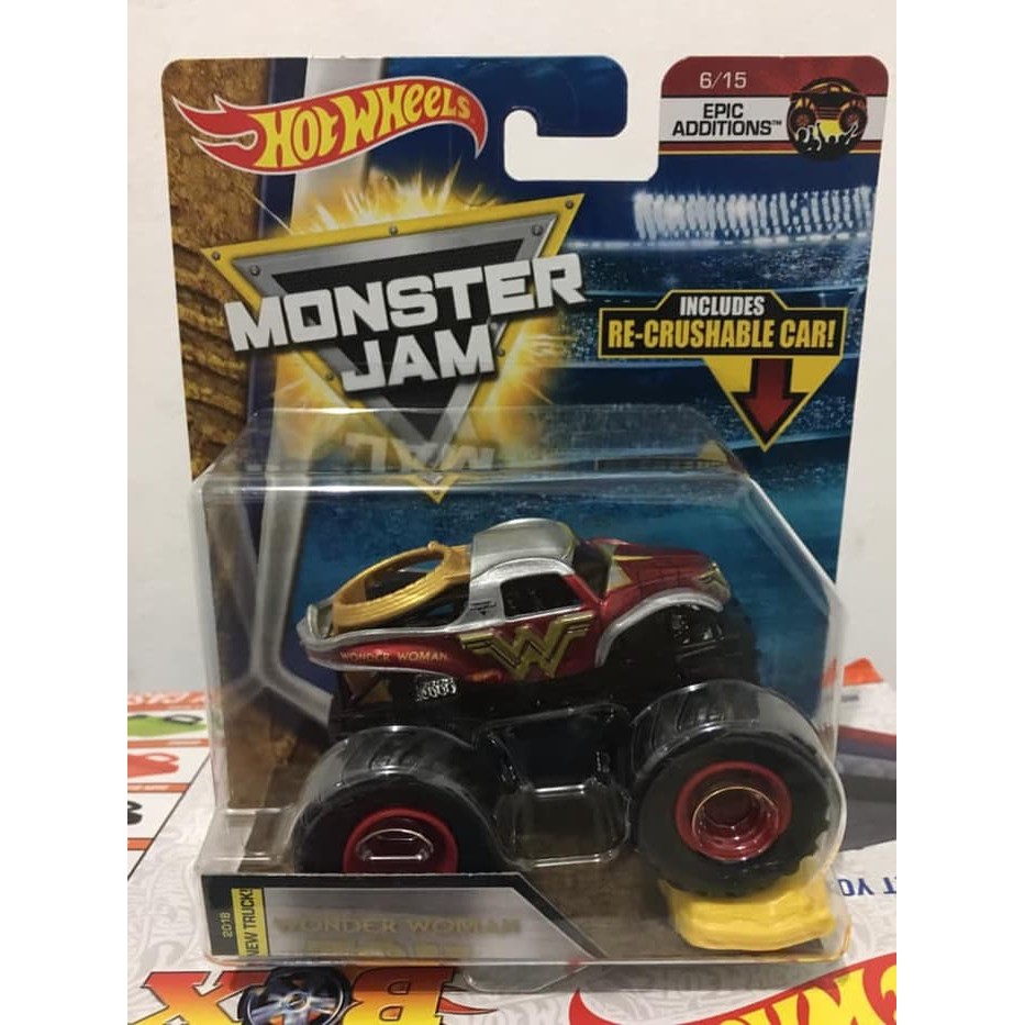 Hot wheels monster jam cheap wonder woman