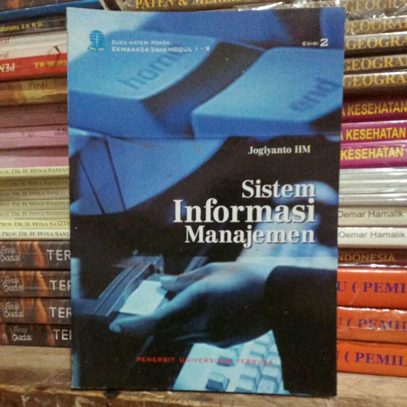 Jual Buku Sistem Informasi Manajemen Jogiyanto Hm Original Shopee