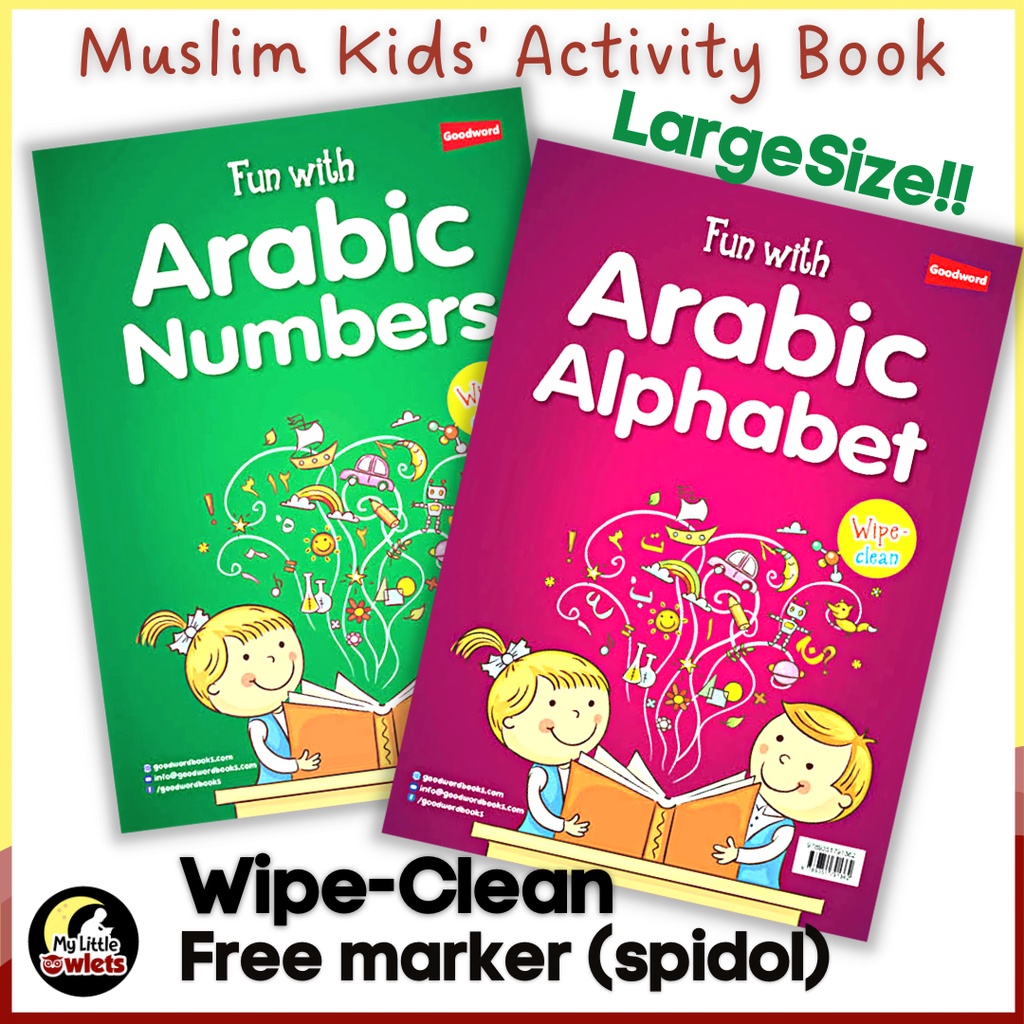 Jual Goodword Fun With Arabic Alphabet and Numbers Buku Aktivitas Anak ...