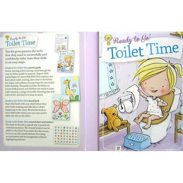 Jual Ready To Go! Toilet Time A Training Kit For Girls Shopee Indonesia