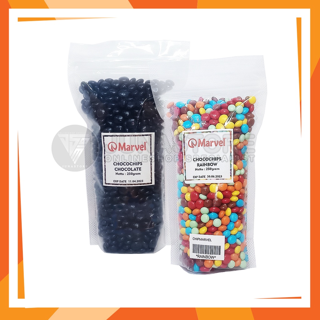 Jual Choco chip marvel / rainbow chip marvel 250gr | Shopee Indonesia
