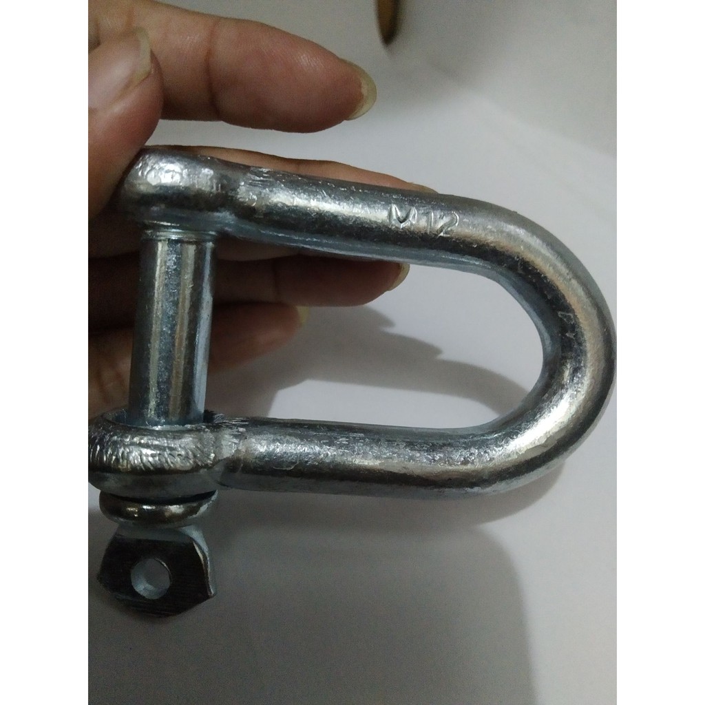 Jual Klem Segel D M12 Clamp Shackle 1/2 inch Penyambung Rantai Besi ...