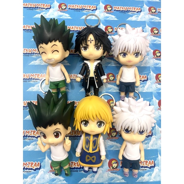 Jual Figure Keychain / Gantungan Kunci Hunter x Hunter Gon Killua ...
