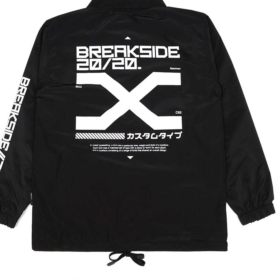 Jual Super Stok Breakside Coach Jacket Specimen - Black | Shopee Indonesia