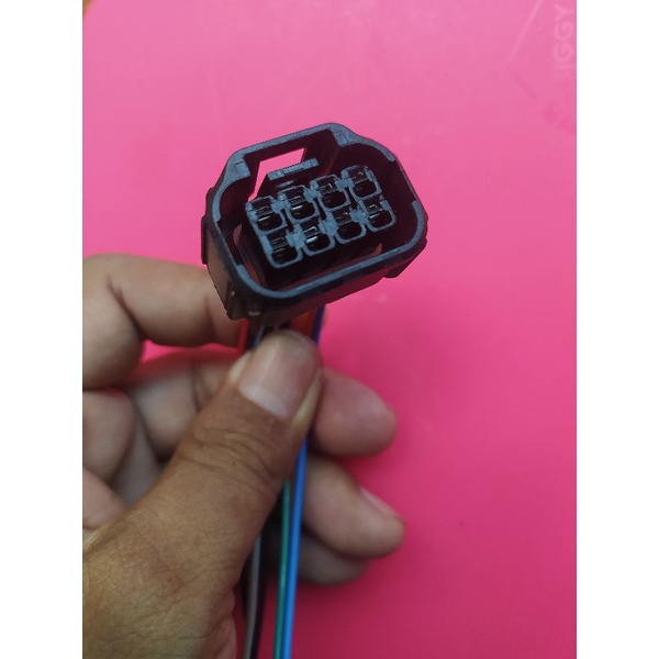 Jual Kabel soket lampu depan headlamp HL pin 8 original part Honda fI ...