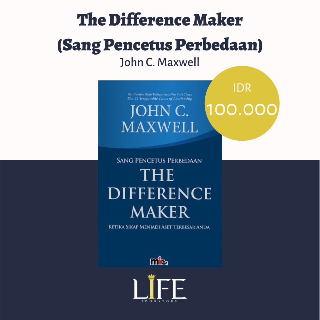 Jual The Difference Maker | Shopee Indonesia