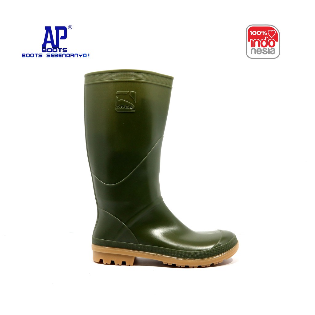Jual AP ORCA GREEN 39-43 - SEPATU BOOT SAFETY KARET - AP BOOTS | Shopee ...