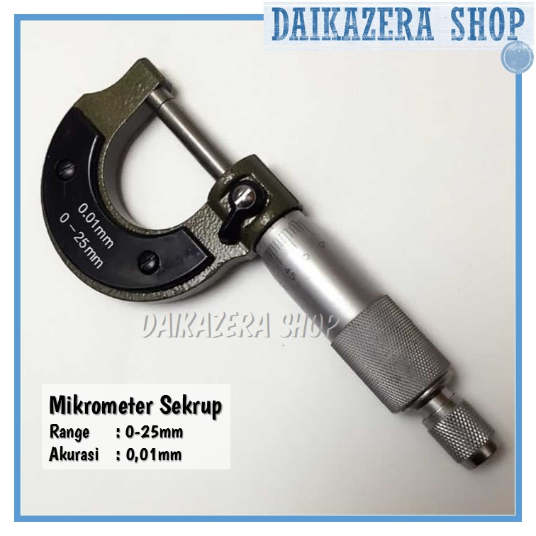 Jual Micrometer Sekrup / Micrometer Digital Shopee Indonesia