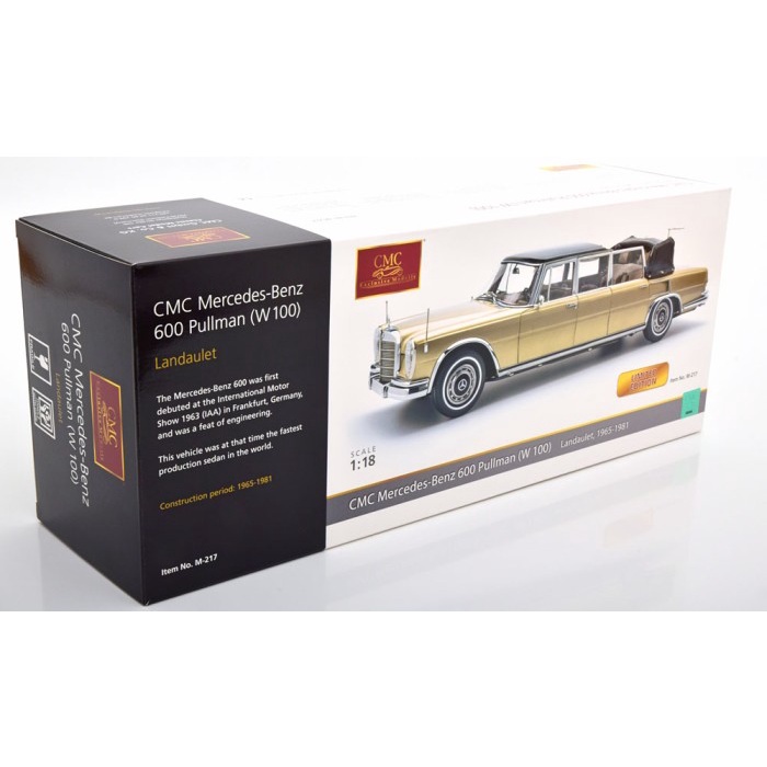 Jual CMC Mercedes-Benz 600 Pullman (W100) Landaulet, 1965