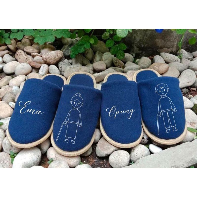 Jual Slipper + Box(Hadiah Anniversary mom n dad) | Shopee Indonesia