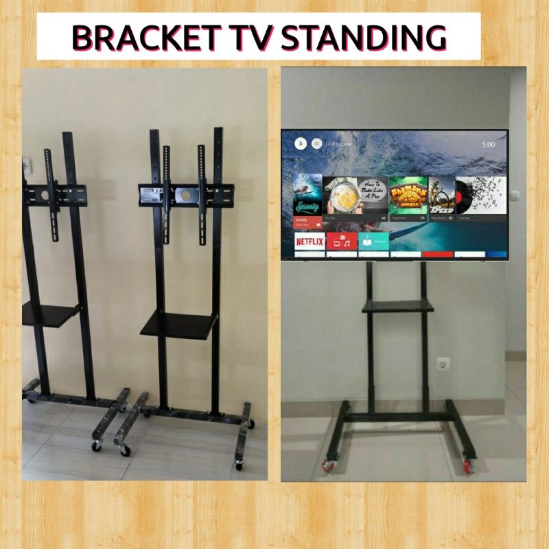 Bracket standing deals tv led