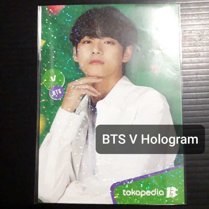 Jual POSTCARD BTS Hologram 2022 /Postcard BTS MEDIHEAL X BTS