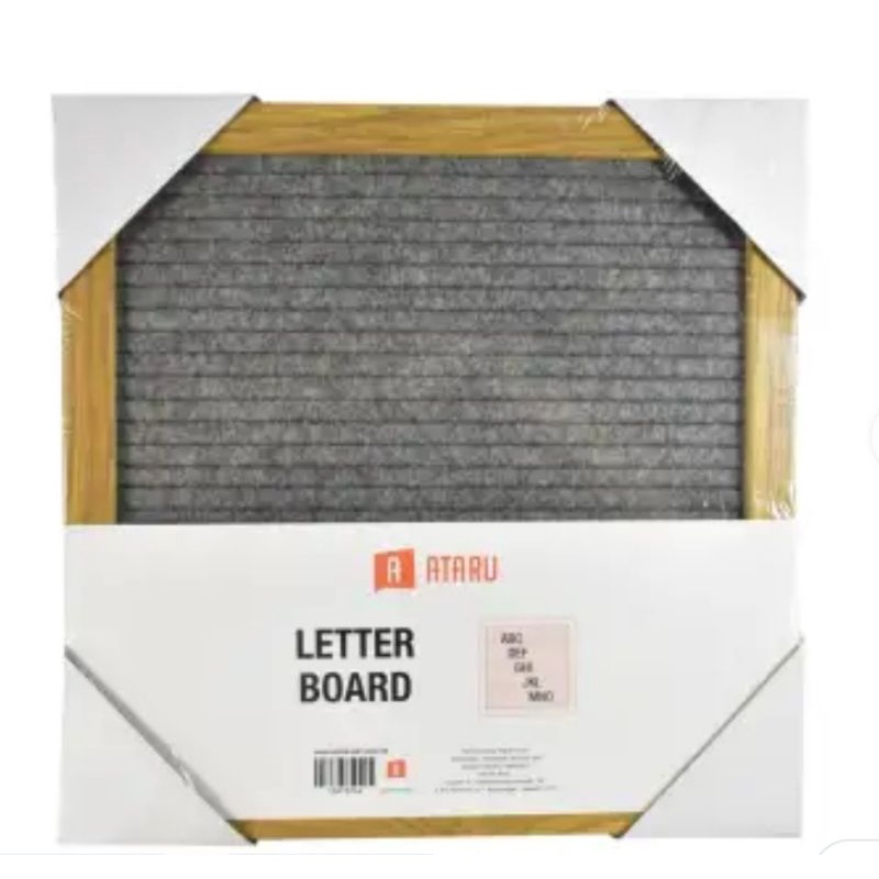 Jual 167Pcs Huruf Ataru Letter Board with Letters Papan Tempat Tempel ...