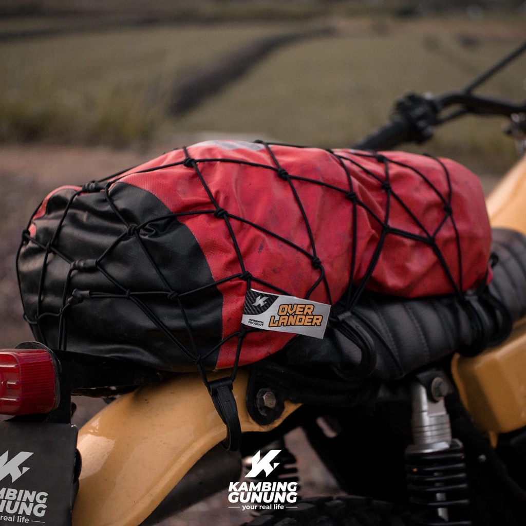 Jual jaring touring motor cargo besar tas carrier koper medium kambing ...