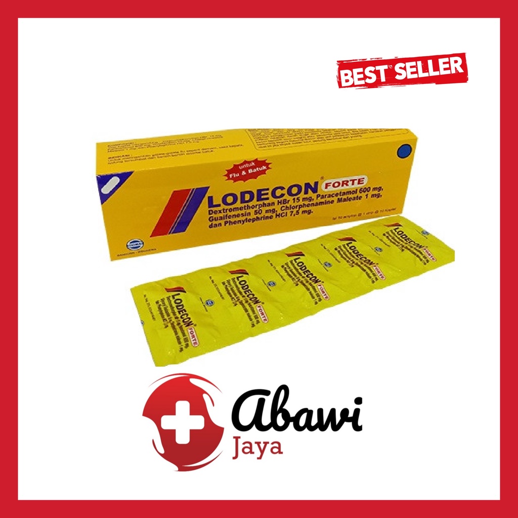 Jual [AB] Lodecon Forte 10 Kaplet PER STRIP | Shopee Indonesia