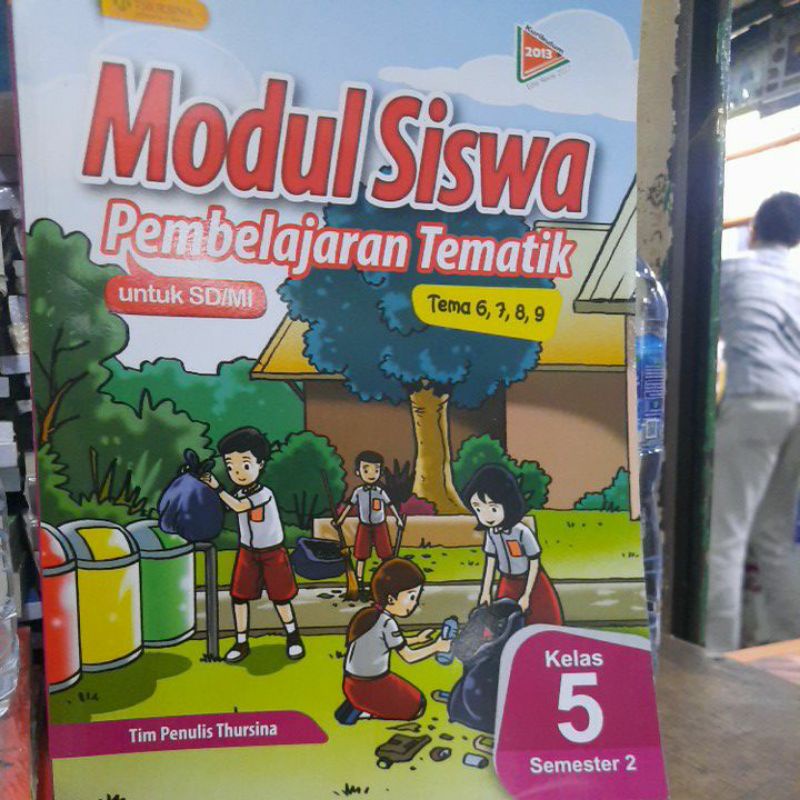 Jual Modul siswa pembelajaran tematik sd kelas 5 semester 2. | Shopee ...