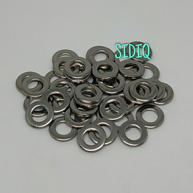 Jual Ring Flat M10 Stainless / Ring Stainless M10 SUS 304 | Shopee ...