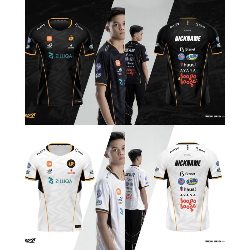 Jual JERSEY RRQ OFFICIAL KIT 2022 2023, FREE REQUEST NICKNAME