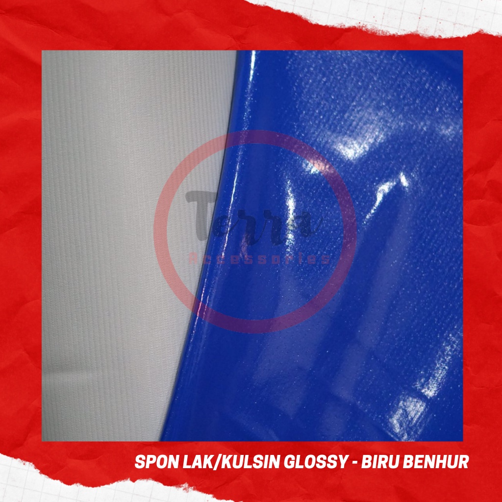 Spon Lak Bahan Tas Kulsin Glossy Aksesoris Tas Murah Variasi Warna