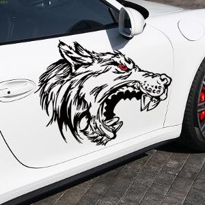 Jual stiker sticker mobil wolf serigala untuk 1pcs | Shopee Indonesia