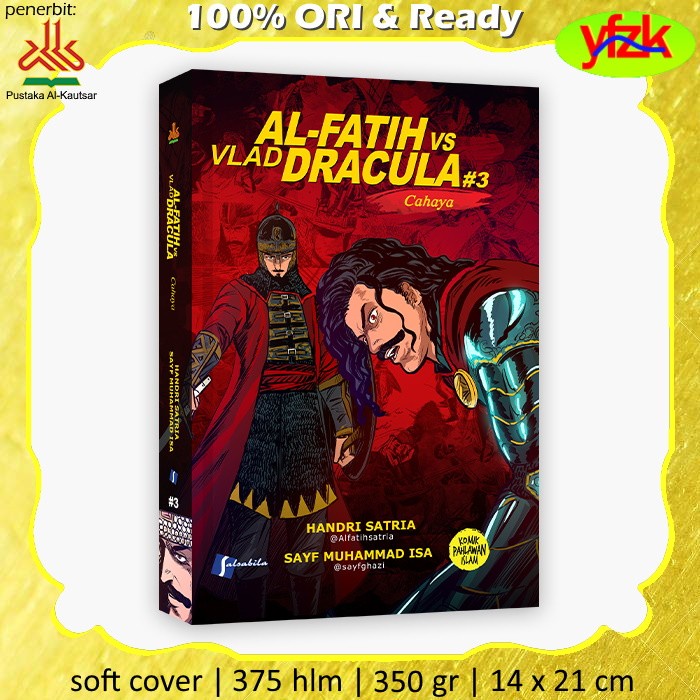 Jual Komik Muhammad Al Fatih Vs Vlad Dracula Muhamad Al Fatih Alfatih