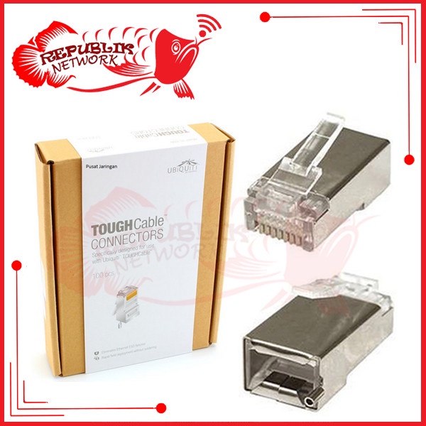 Jual Ubiquiti TC-CON-100 Tough Connector RJ45 STP | Shopee Indonesia