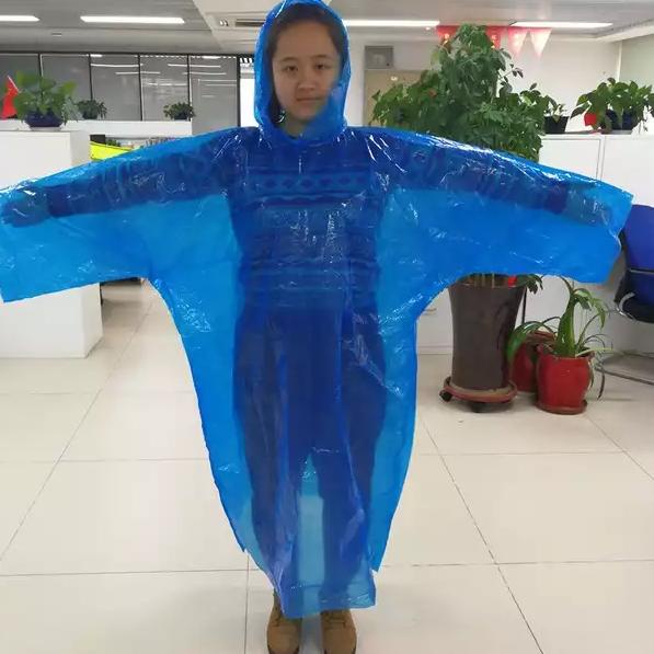 Jual Terbaru PRSCI Jas Hujan Plastik LDPE HDPE Tebal - Ponco Poncho ...