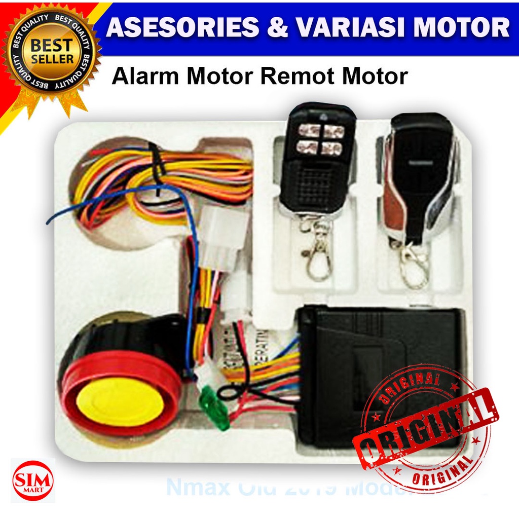 Jual Alarm Motor Remot Motor Plus Fitur Lengkap Original | Shopee Indonesia