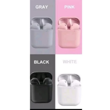 Headset Bluetooth 5.0 Wireless I12 Macaron Tws