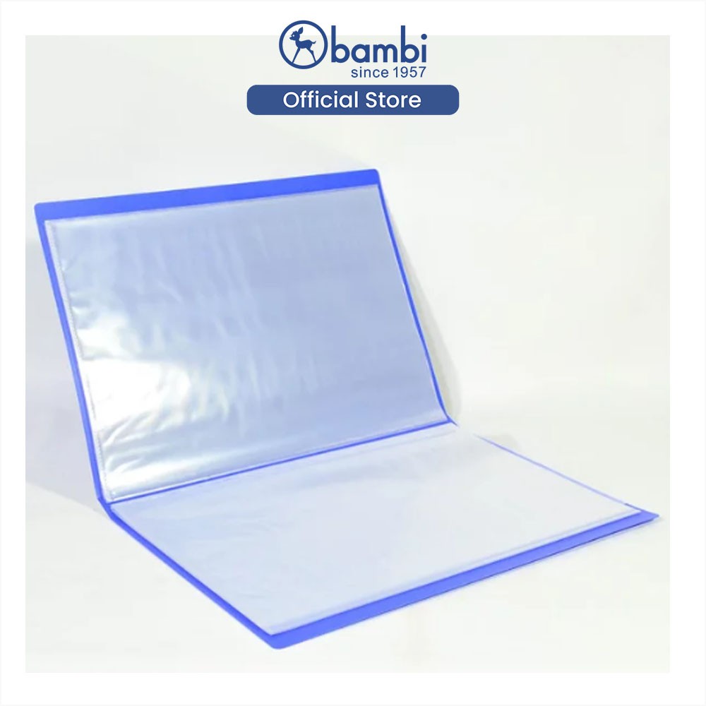 Jual Bambi Dokumen Folder Folio Isi 60 Pocket Tipe Document Pocket ...