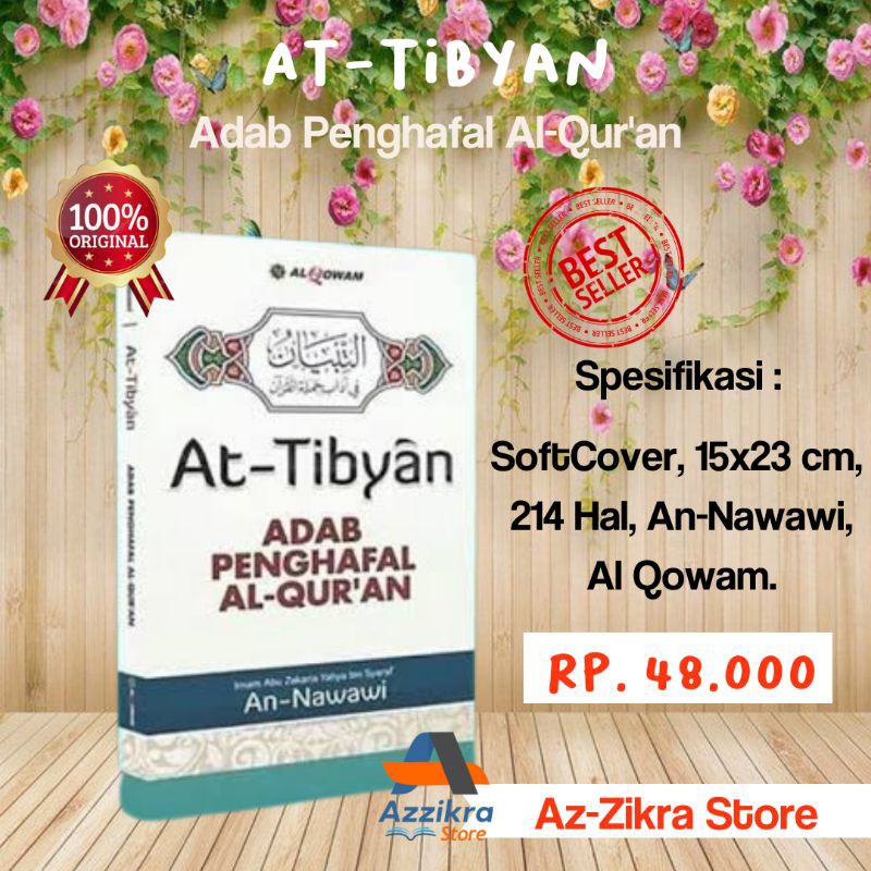 Jual Buku At Tibyan Adab Para Penghafal Al Quran An Nawawi (Original ...