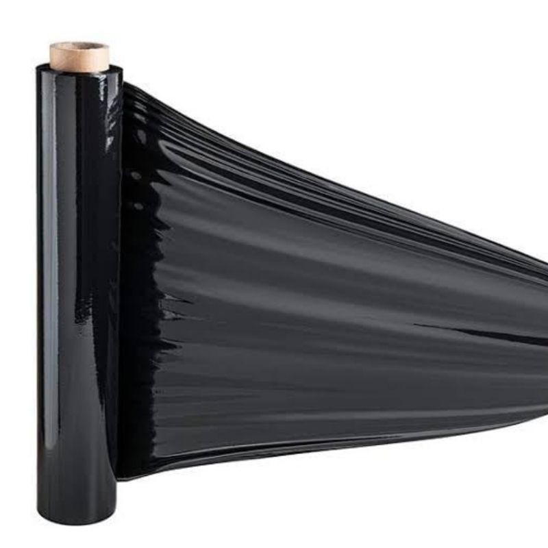 Jual Plastik Wrapping Hitam Stretch Film Murah Lebar 50cm | Shopee ...