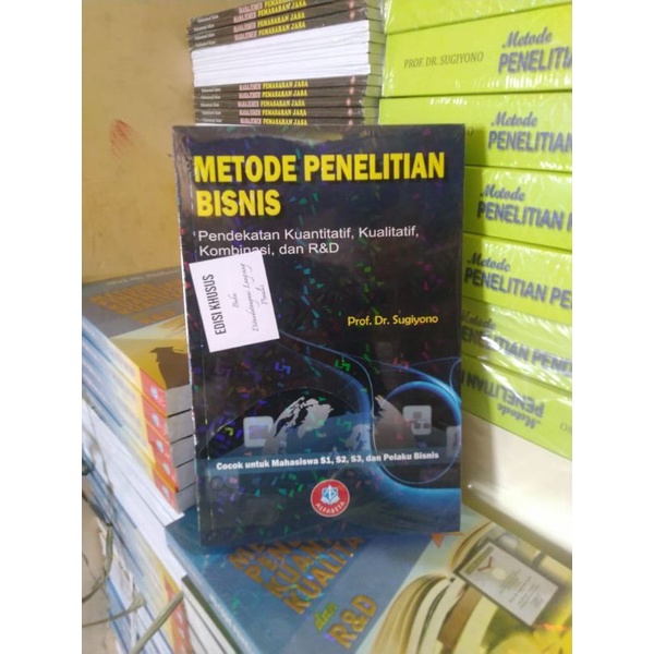 Jual metode penelitian bisnis edisi khusus, sugiono | Shopee Indonesia