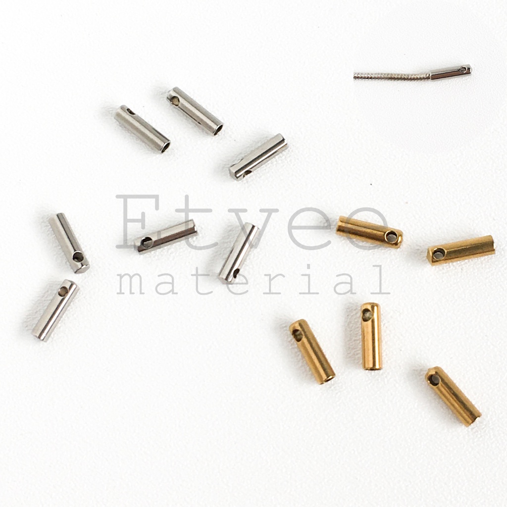 Jual L06 stopper / end crimp ujung rantai ular snake chain | Shopee ...