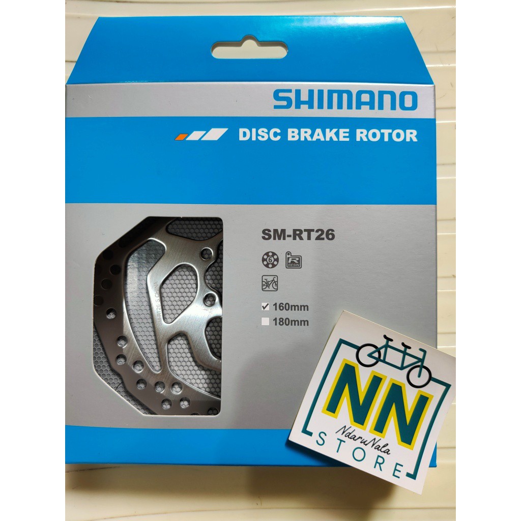 Jual Rotor 160mm Shimano SM-RT26 nn store sepeda gowes | Shopee Indonesia
