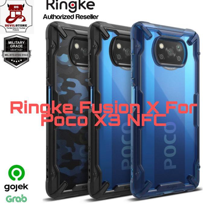 Jual Case Poco X3 Nfc Ringke Fusion X Original Casing Poco X3 Nfc Black Promo Shopee Indonesia 1106