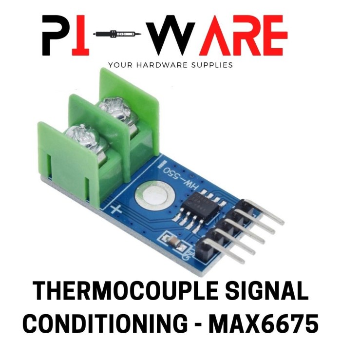 Jual MAX6675 Module Signal Conditioning Driver Sensor Thermocouple K ...