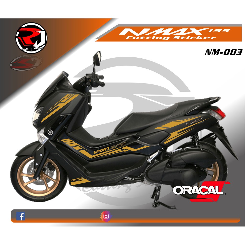 Jual STICKER NMAX / CUTTINGSTICKER NMAX (NM-003) | Shopee Indonesia