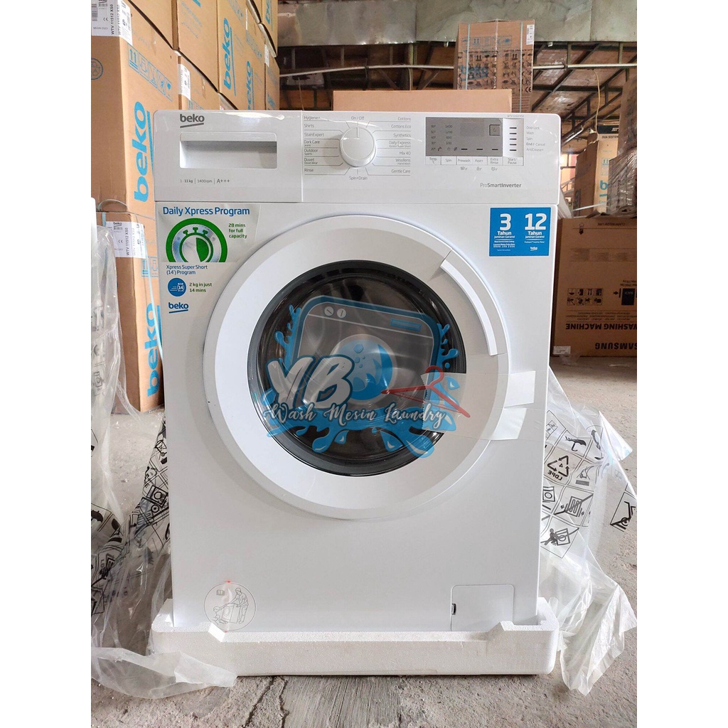 Jual Mesin Cuci Beko Kg Washer Front Loading Mesin Laundry