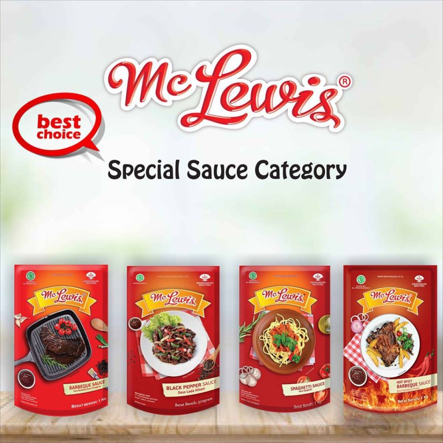 Jual Mc Lewis Black Pepper Sauce Saos Lada Hitam 310g Shopee Indonesia