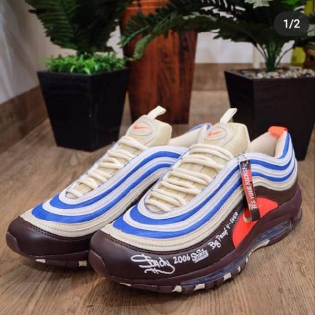 Jual NIKE AIR MAX 97 SHADY RECORD Shopee Indonesia