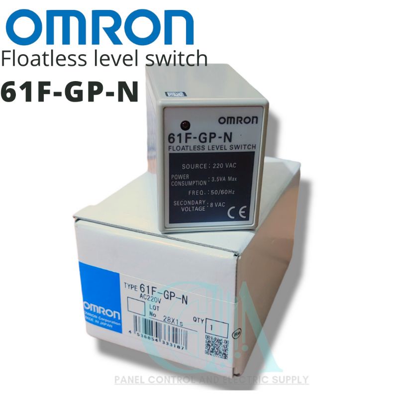 Jual OMRON 61F-GP-N 220V 61F GP N / 61F-GP FLOATLESS LEVEL SWITCH ...