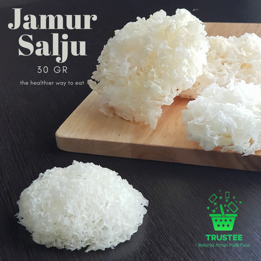 Jual Jamur Putih Salju Kering Es Bai Mu Er Dried White Fungus