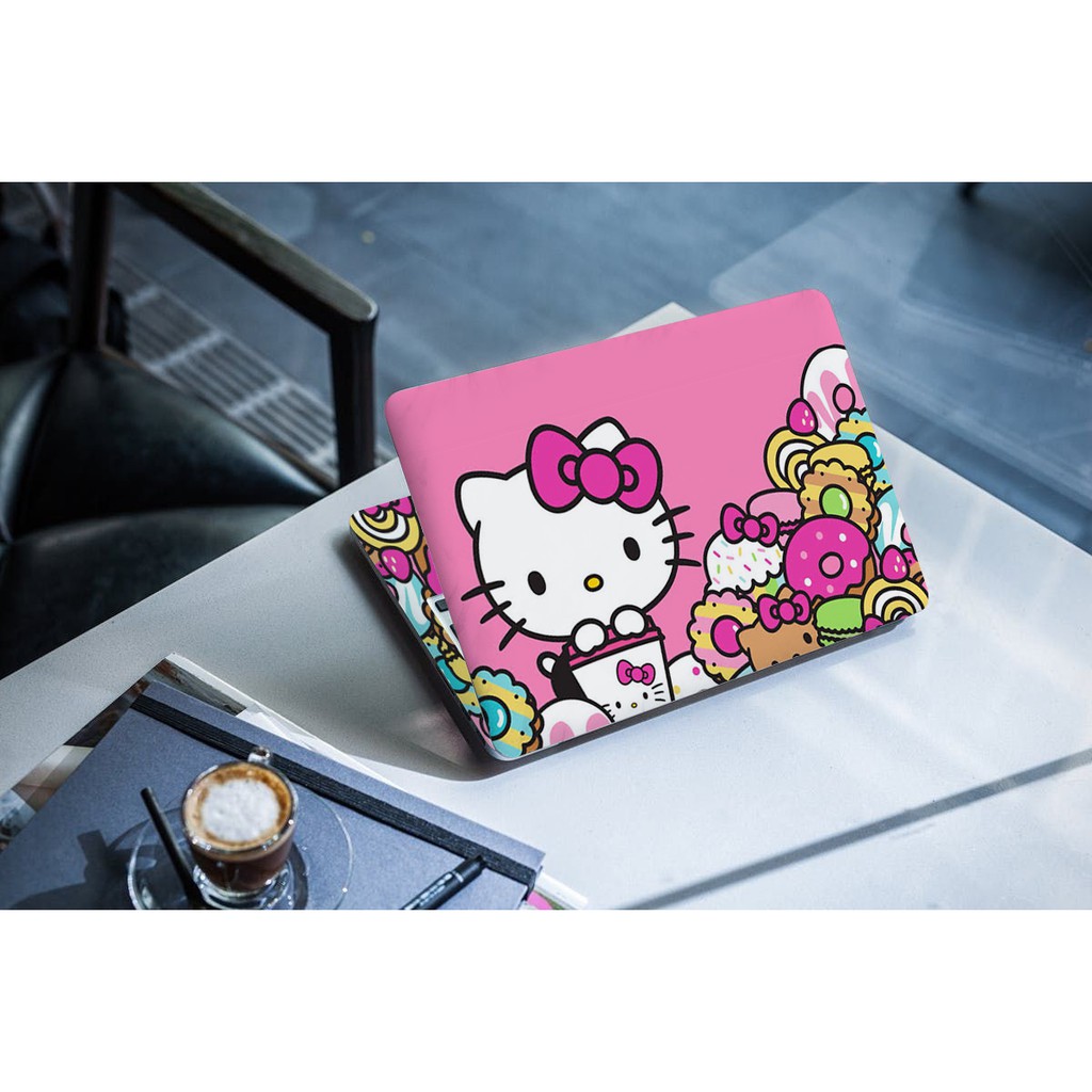 Jual Garskin Laptop Stiker Anti Gores Full Body Hello Kitty Custom 10 ...