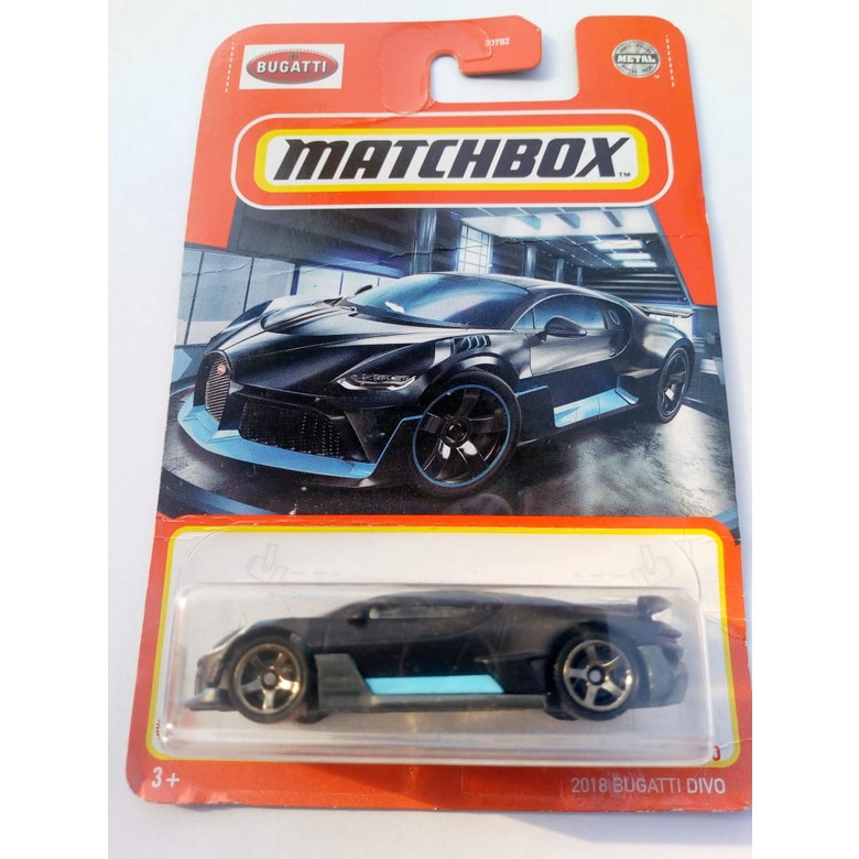 Jual Matchbox - 2018 Bugatti Divo Black Bugatti | Shopee Indonesia