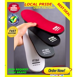Sol sepatu 8mm Insole memory foam shoe pad - FITSOLE ORIGINAL BRAND