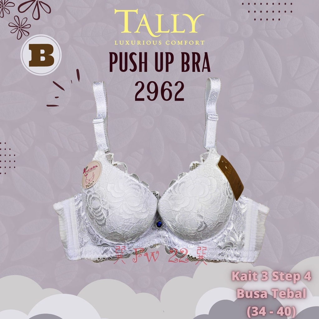 Jual BH BRA TALLY MOTIF TAMPA KAWAT - Abu-abu, 34 - Kota Bekasi - Fahri  Store Jaya