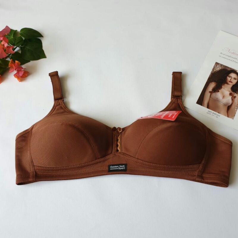 Jual Sport Bra Golden Nick K370 | Sport Bra Tanpa Busa Tanpa Kawat Kait ...