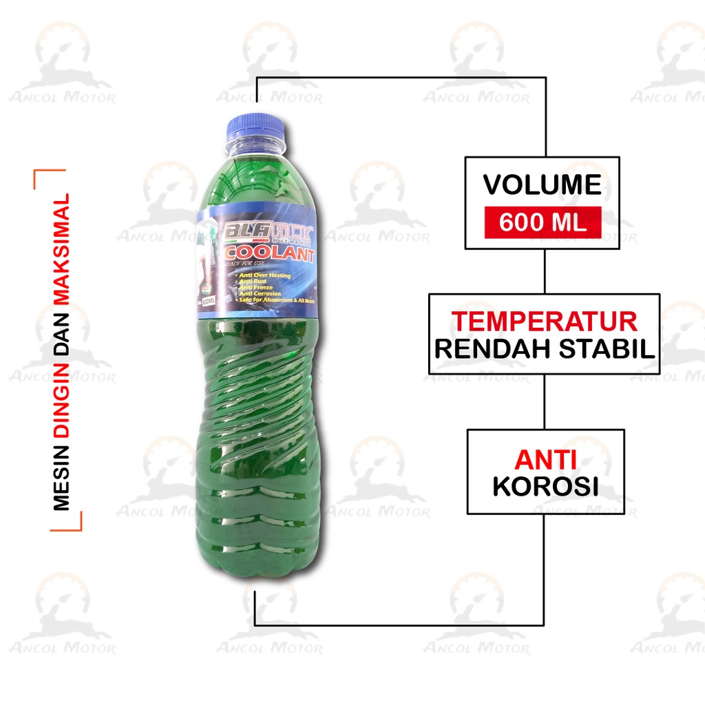Jual Air Radiator Coolant Botol 600ml Cairan Pendingin Motor Mobil ...